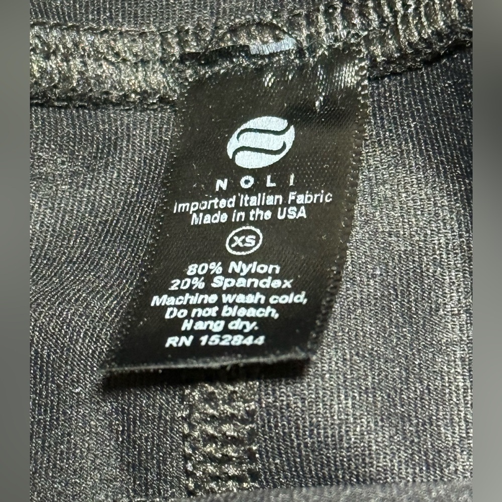 Noli Women XS Black Mid Rise Leggings - Picture 8 of 8